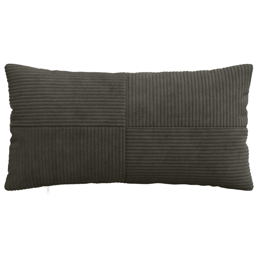 vidaXL Poszewka na poduszkę 6 pcs ALMELO antracytowy 40 x 80 cm