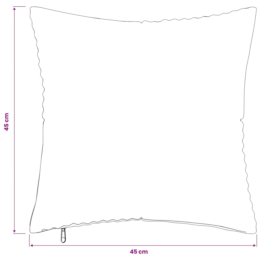 vidaXL Poszewka na poduszkę 2 pcs ALMELO jasnoszary 45 x 45 cm sztruks
