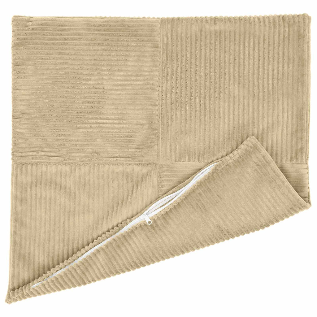vidaXL Poszewka na poduszkę 12 pcs ALMELO Szary zielony 45 x 45 cm