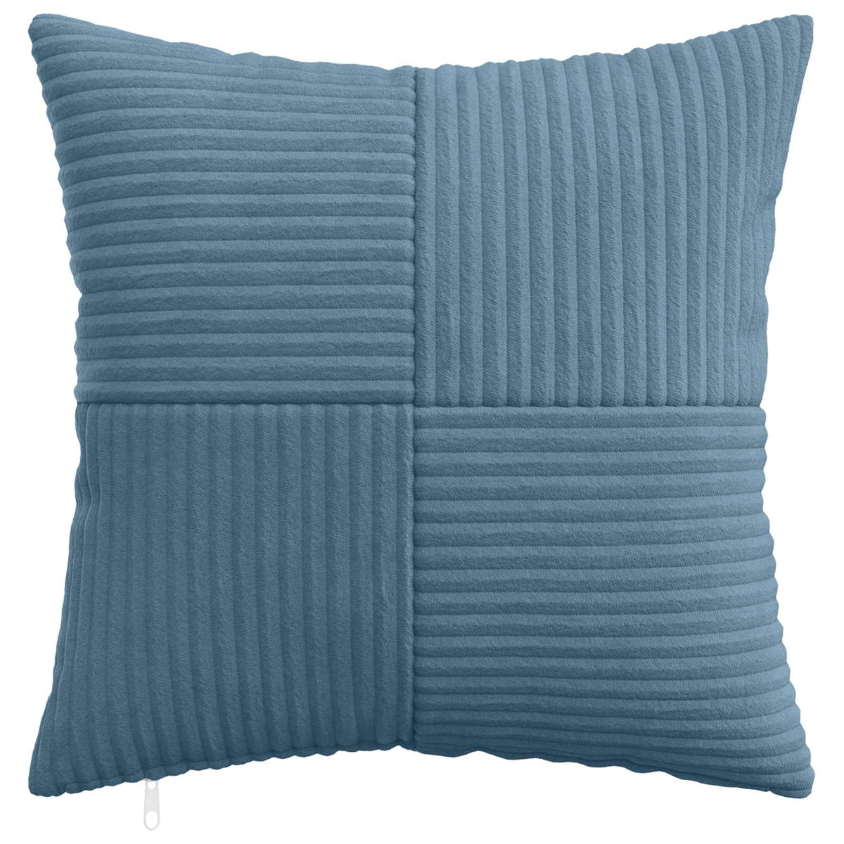 vidaXL Poszewka na poduszkę 6 pcs ALMELO niebieski 45 x 45 cm sztruks