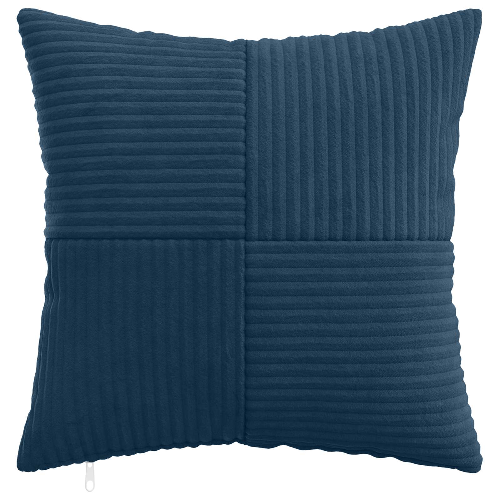 vidaXL Poszewka na poduszkę 12 pcs ALMELO Granatowy 50 x 50 cm sztruks