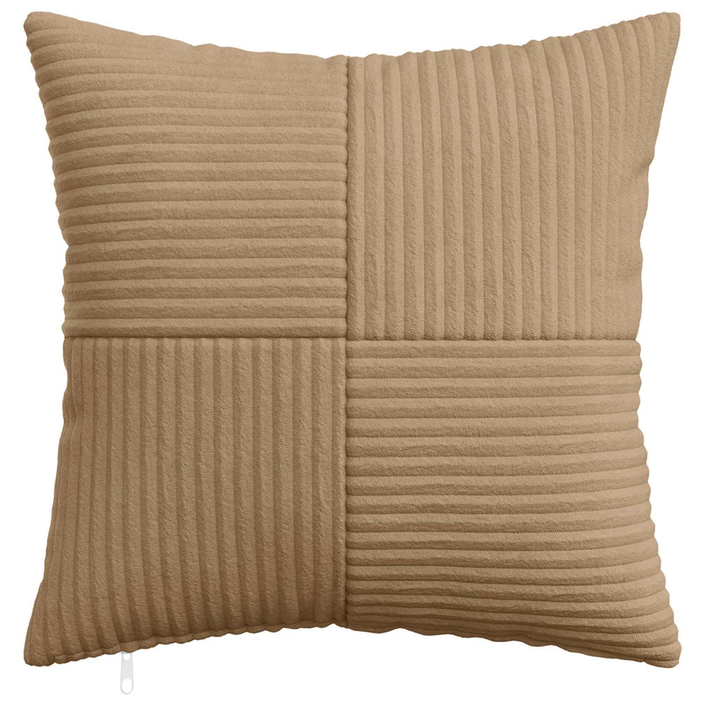 vidaXL Poszewka na poduszkę 2 pcs ALMELO brązowy 50 x 50 cm sztruks