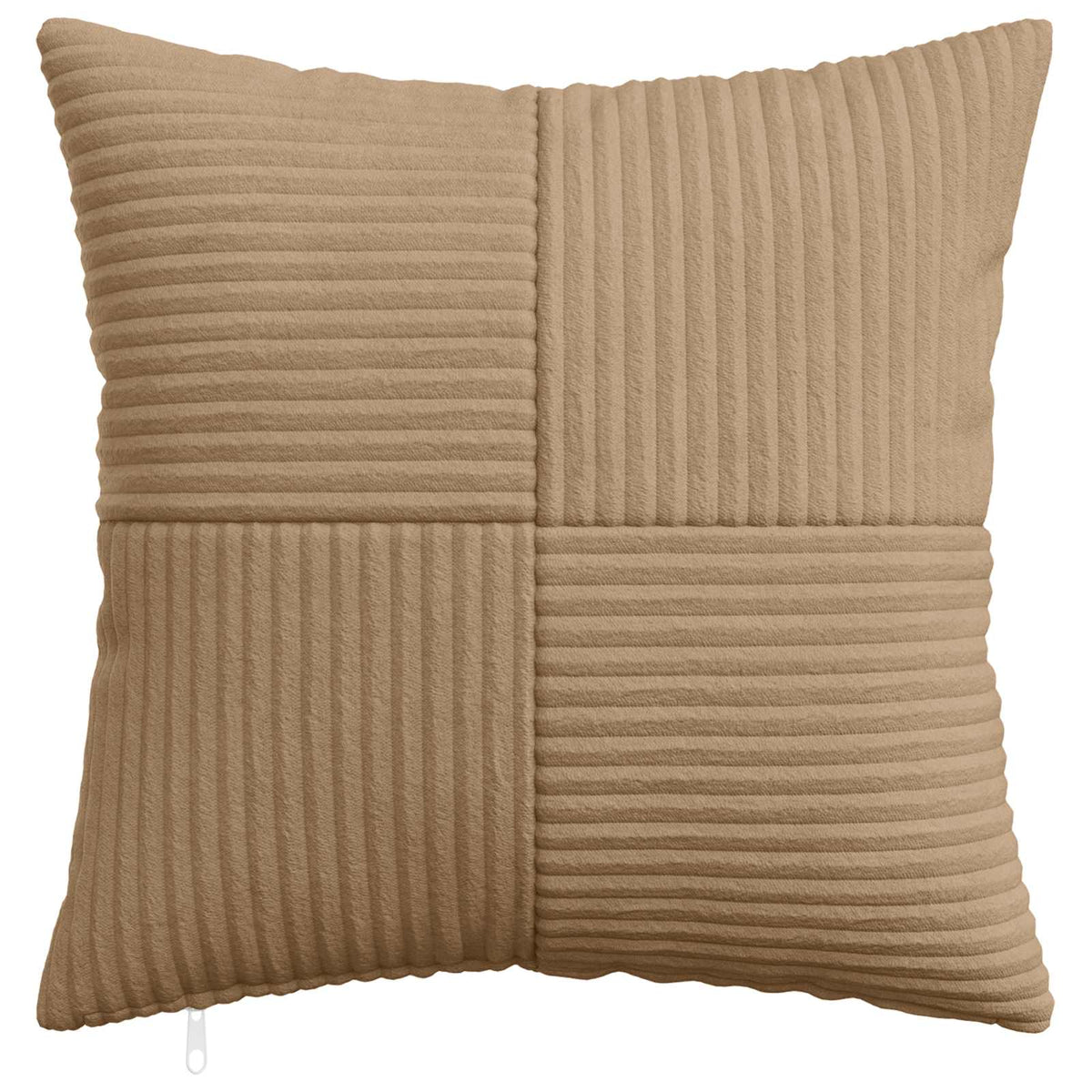 vidaXL Poszewka na poduszkę 2 pcs ALMELO brązowy 50 x 50 cm sztruks