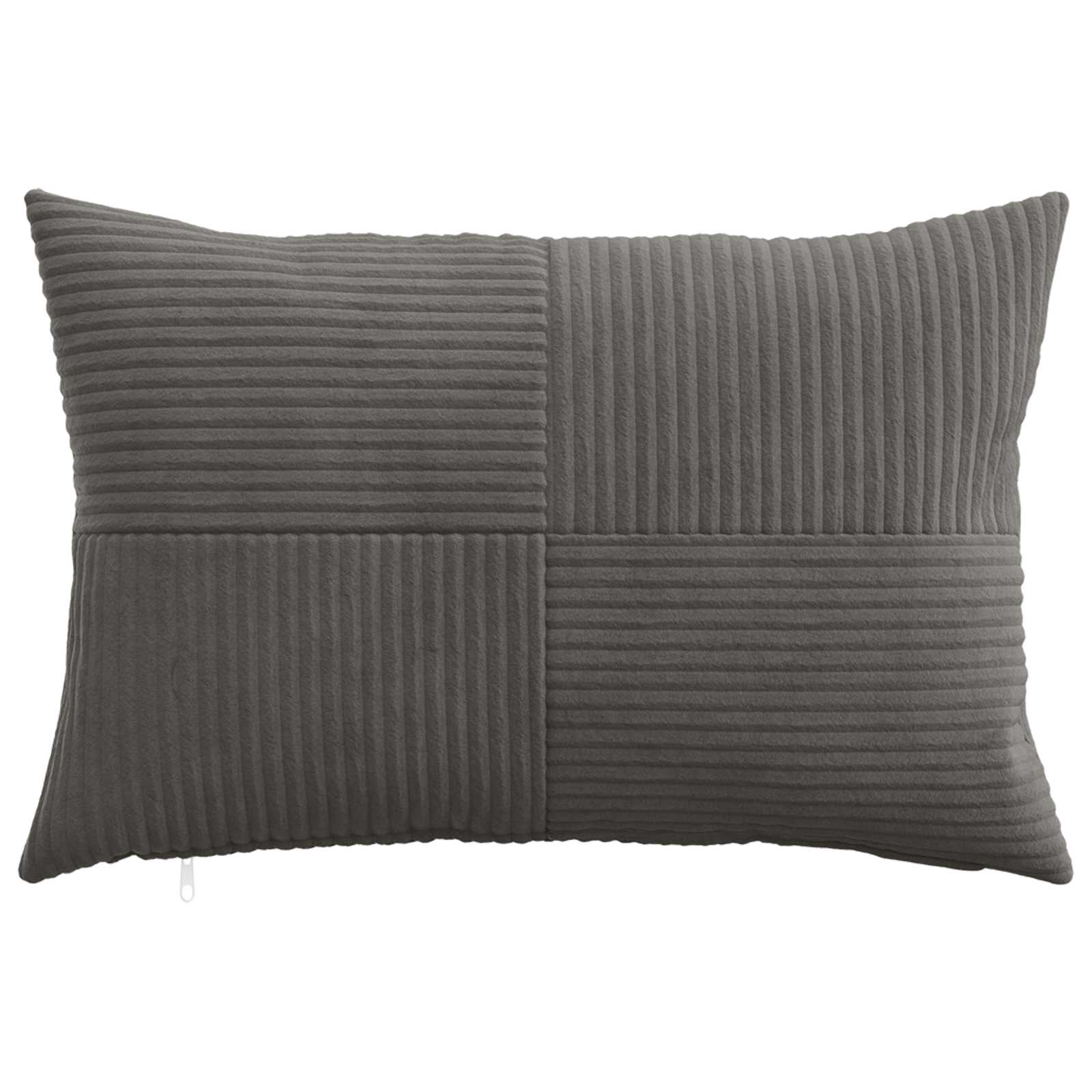 vidaXL Poszewka na poduszkę 6 pcs ALMELO ciemnoszary 50 x 75 cm