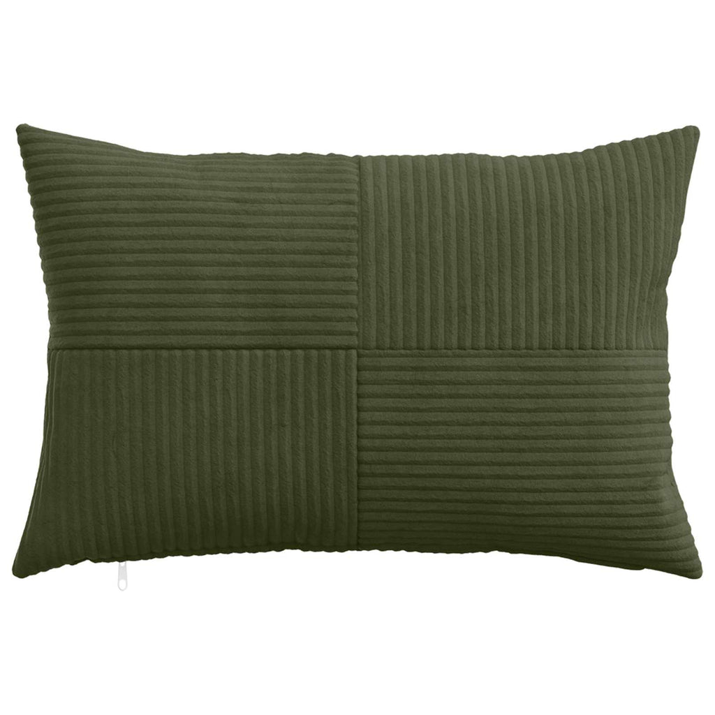 vidaXL Poszewka na poduszkę 6 pcs ALMELO zielony 50 x 75 cm sztruks