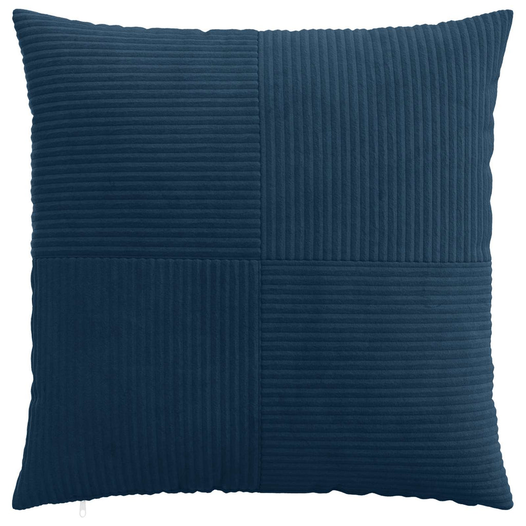 vidaXL Poszewka na poduszkę 6 pcs ALMELO Granatowy 55 x 55 cm sztruks