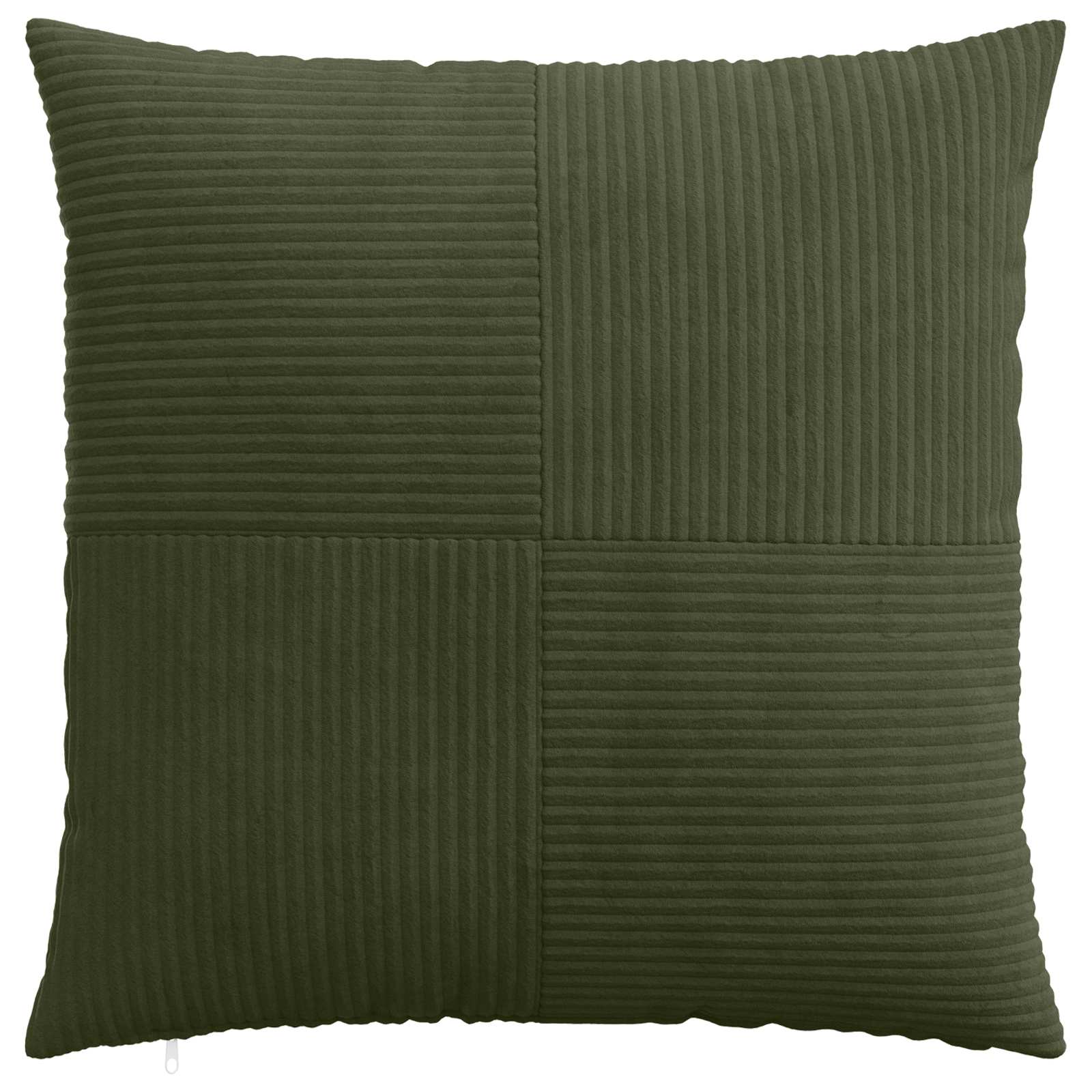 vidaXL Poszewka na poduszkę 2 pcs ALMELO zielony 55 x 55 cm sztruks