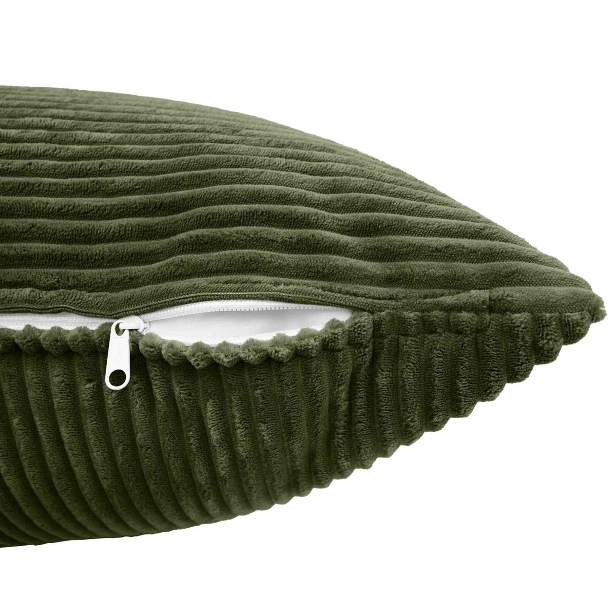 vidaXL Poszewka na poduszkę 6 pcs ALMELO zielony 55 x 55 cm sztruks