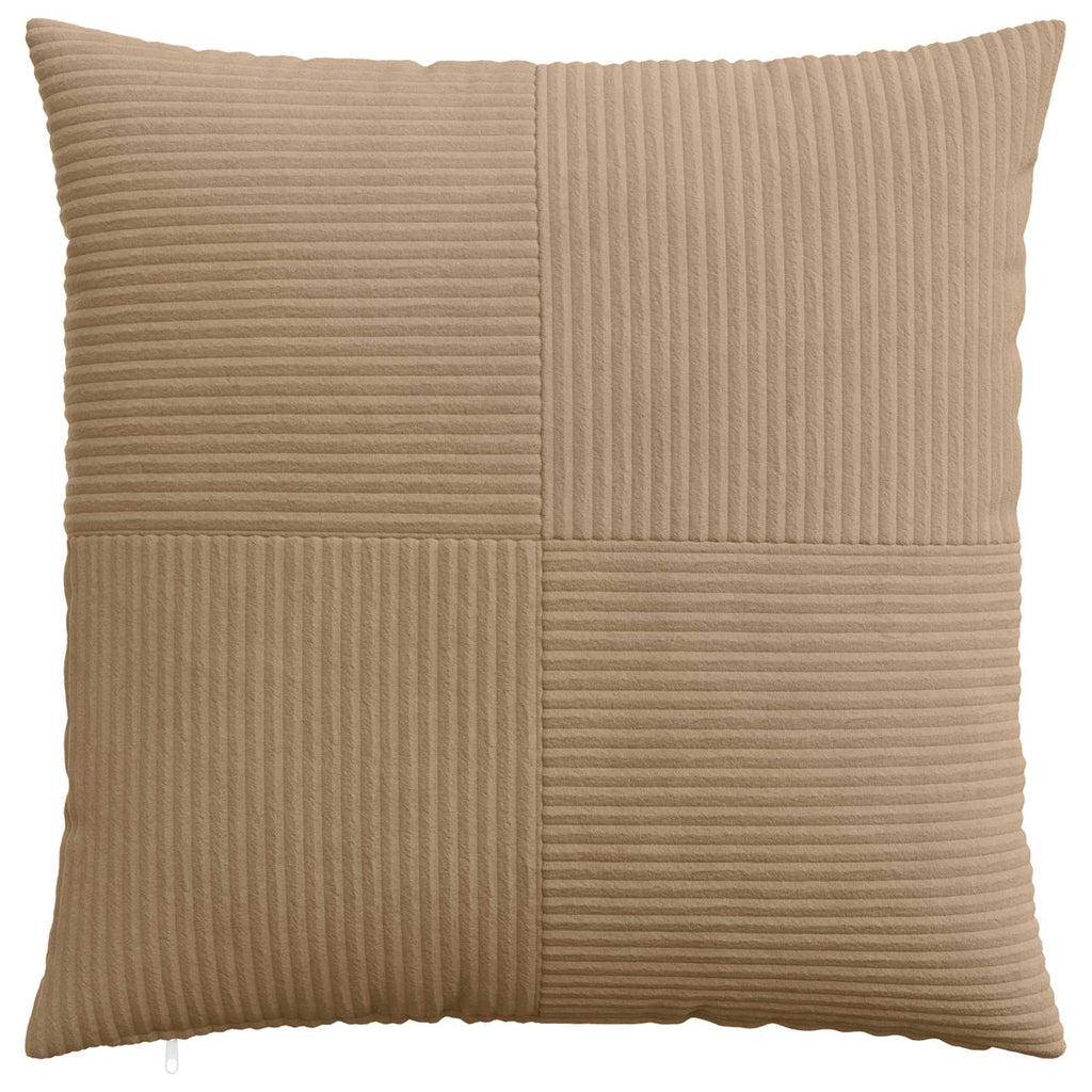 vidaXL Poszewka na poduszkę 2 pcs ALMELO brązowy 60 x 60 cm sztruks