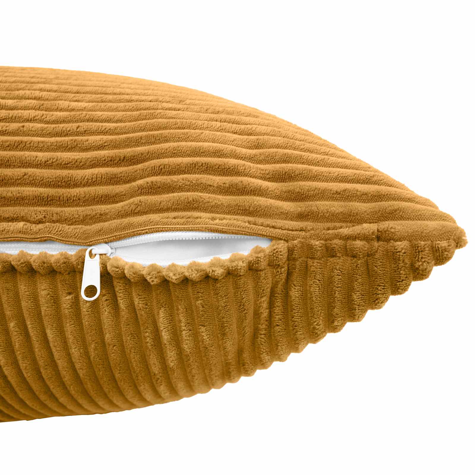 vidaXL Poszewka na poduszkę 6 pcs ALMELO żółty 65 x 65 cm sztruks