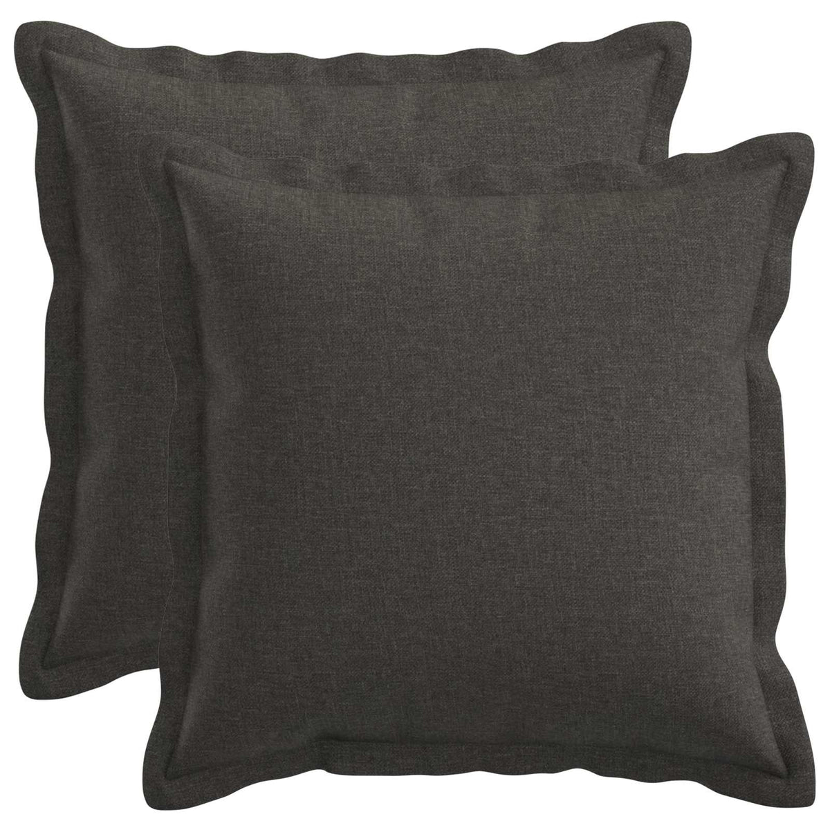 vidaXL Poszewka na poduszkę 2 pcs HOUTEN ciemnoszary 30 x 30 cm