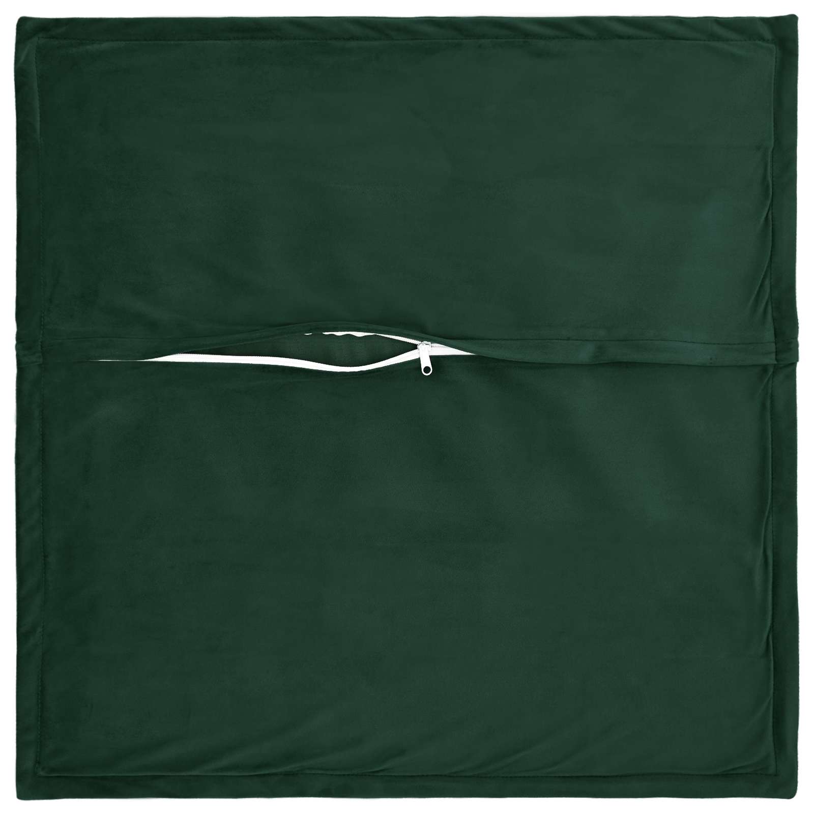 vidaXL Poszewka na poduszkę 2 pcs HOUTEN Ciemnozielony 30 x 30 cm