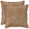 vidaXL Poszewka na poduszkę 2 pcs HOUTEN Ciemnoszary 30 x 30 cm