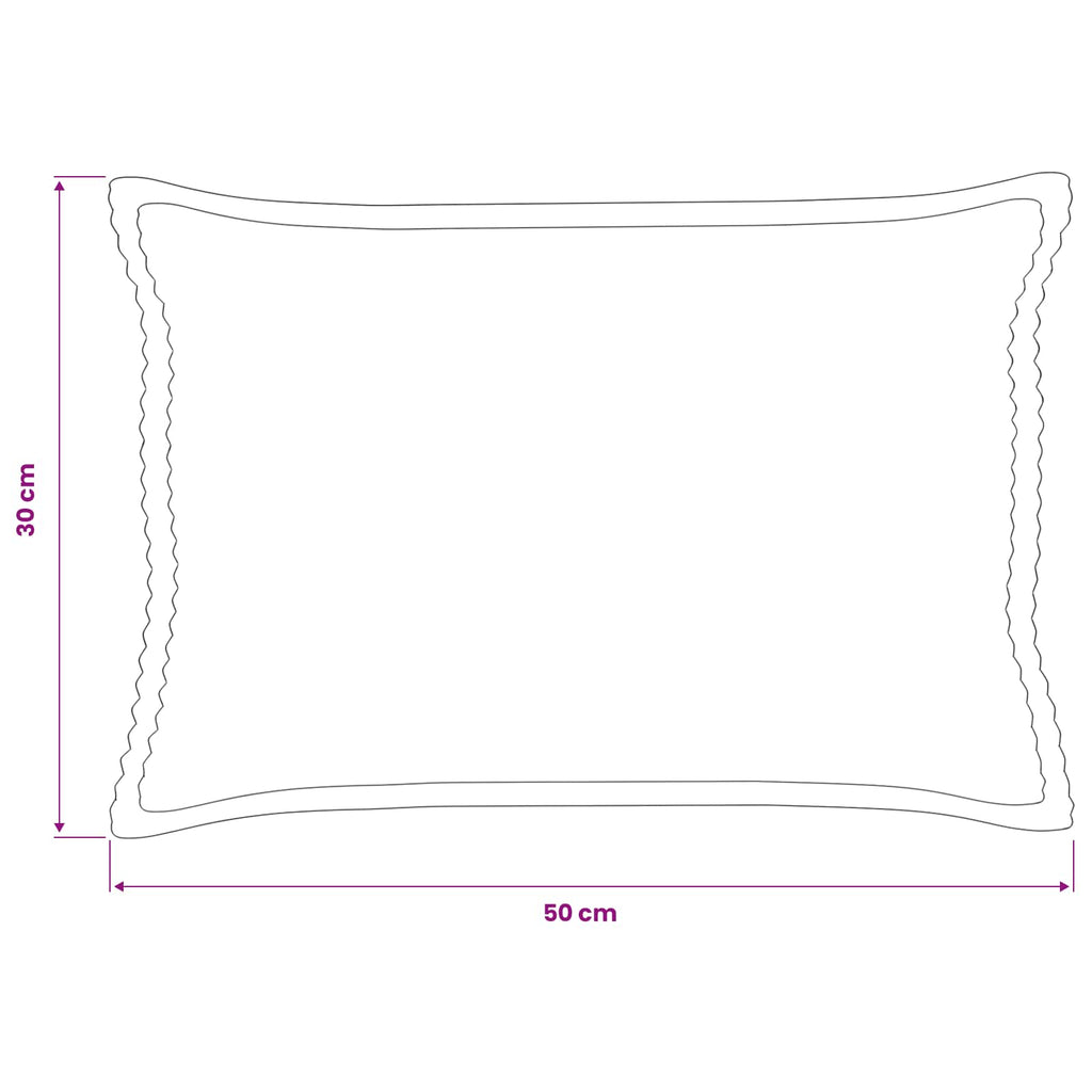 vidaXL Poszewka na poduszkę 6 szt. HOUTEN ciemnoszary 30 x 50 cm