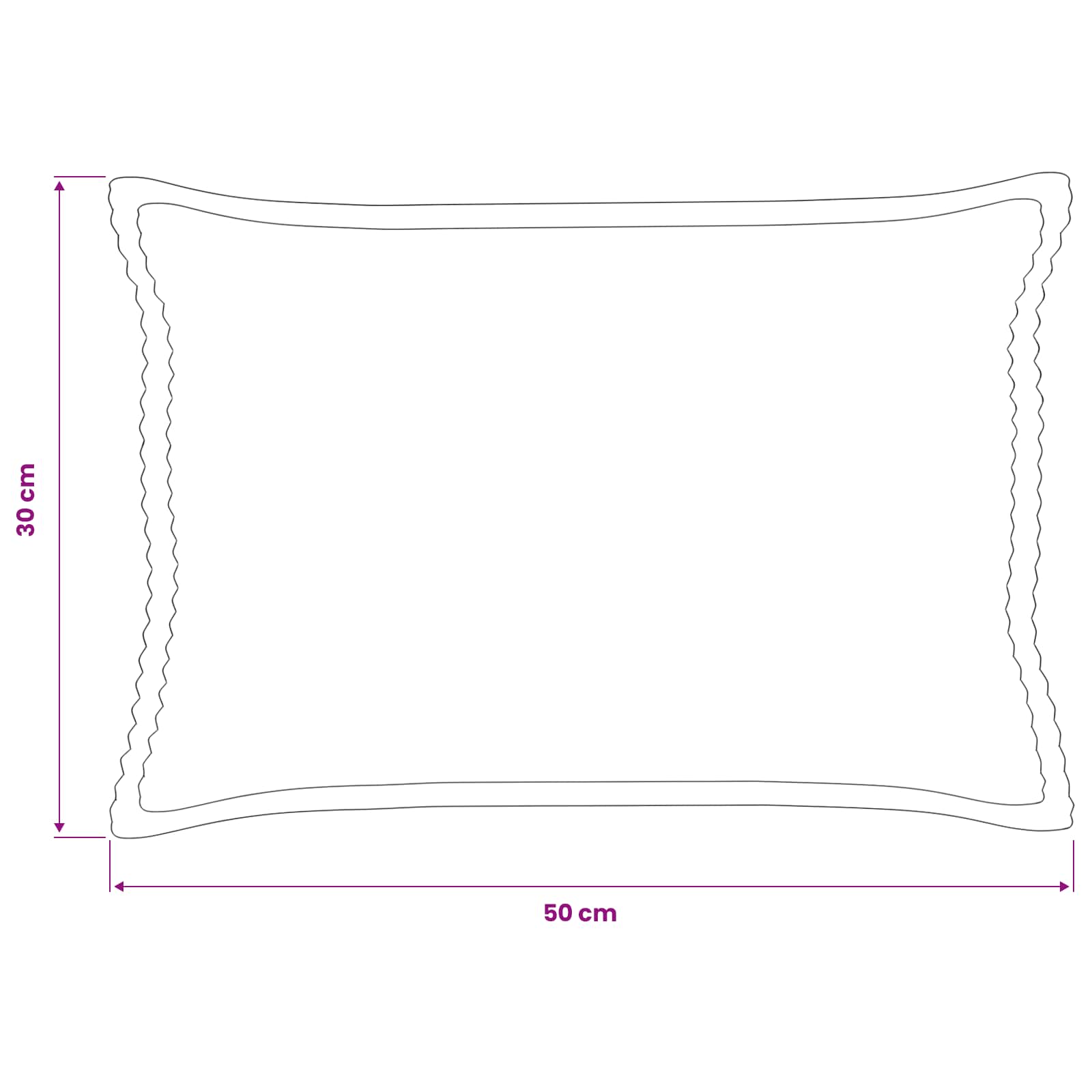 vidaXL Poszewka na poduszkę 6 szt. HOUTEN ciemnoszary 30 x 50 cm