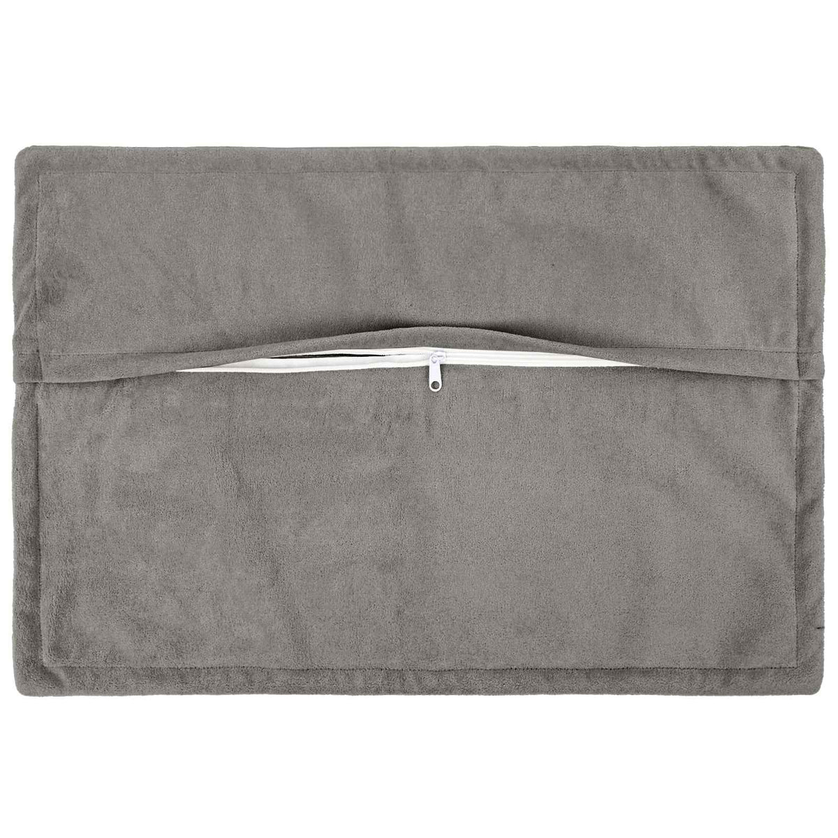 vidaXL Poszewka na poduszkę 2 pcs HOUTEN jasnoszary 30 x 50 cm