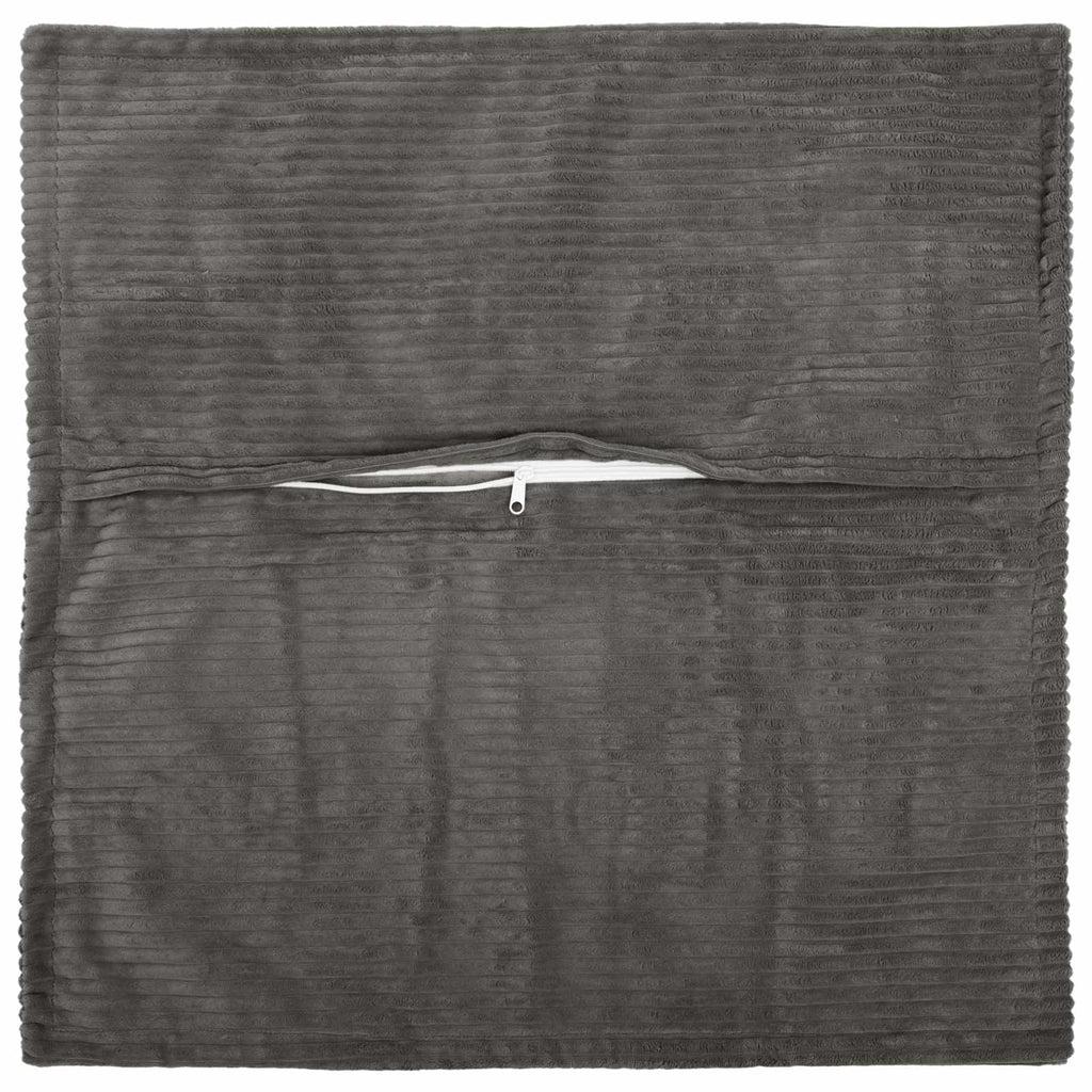 vidaXL Poszewka na poduszkę 2 szt. HOUTEN ciemnoszary 35 x 35 cm