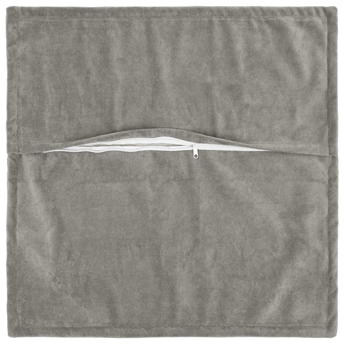 vidaXL Poszewka na poduszkę 2 pcs HOUTEN jasnoszary 35 x 35 cm
