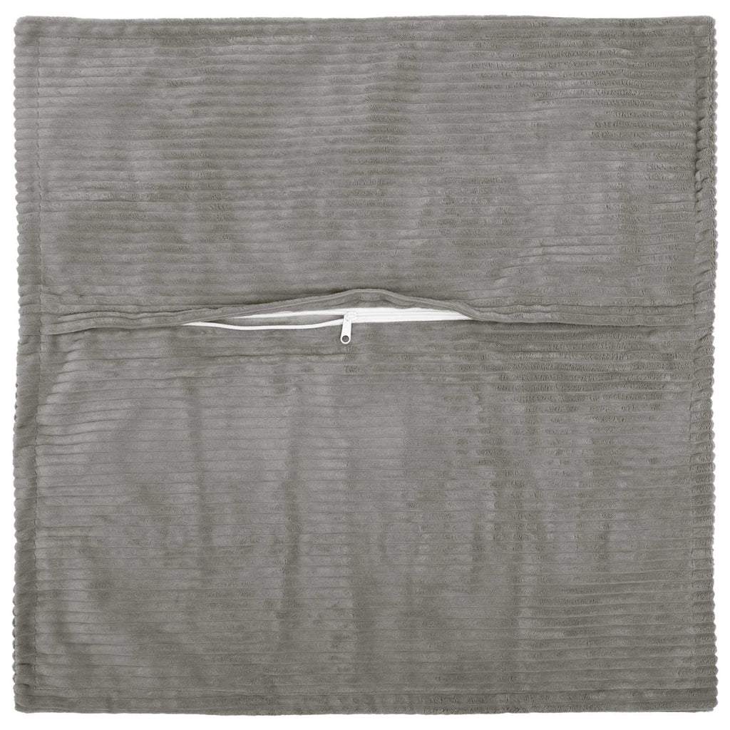 vidaXL Poszewka na poduszkę 12 szt. HOUTEN jasnoszary 40 x 40 cm