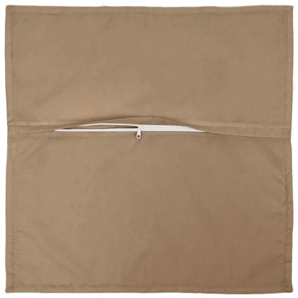 vidaXL Poszewka na poduszkę 2 szt. HOUTEN Szarobeżowy 40 x 40 cm