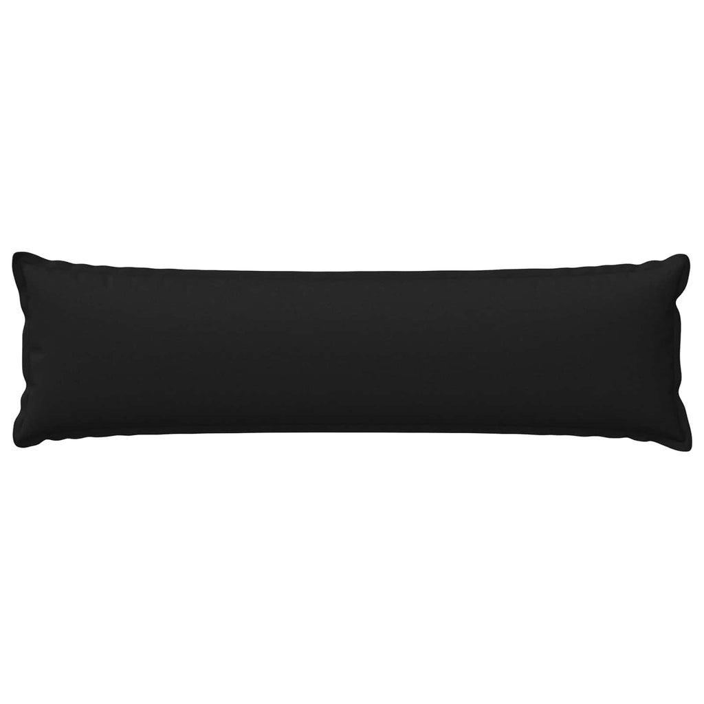 vidaXL Poszewka na poduszkę HOUTEN Czarny 40 x 145 cm Sztuczny len