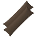 vidaXL Poszewka na poduszkę 2 pcs HOUTEN Ciemnoszary 40 x 145 cm
