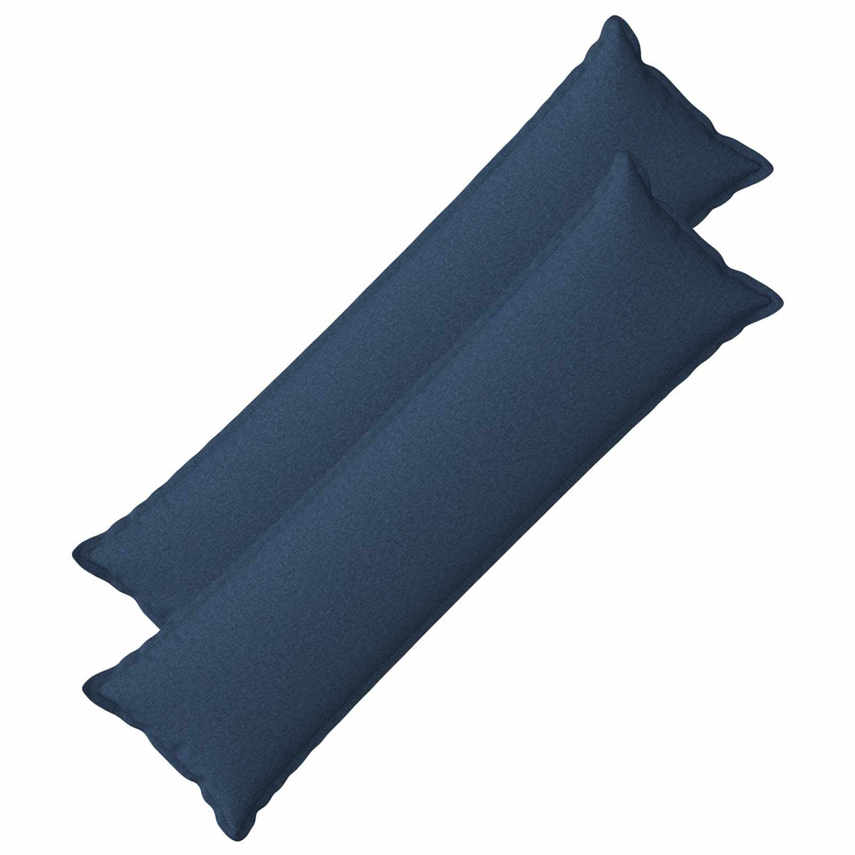 vidaXL Poszewka na poduszkę 2 pcs HOUTEN niebieski 40 x 145 cm