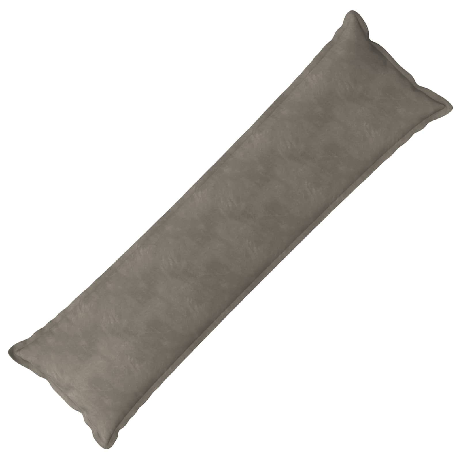 vidaXL Poszewka na poduszkę HOUTEN jasnoszary 40 x 145 cm Welur