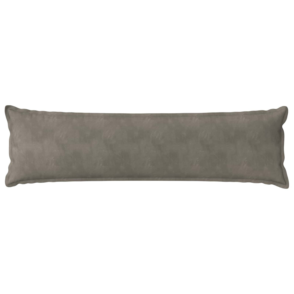 vidaXL Poszewka na poduszkę HOUTEN jasnoszary 40 x 145 cm Welur