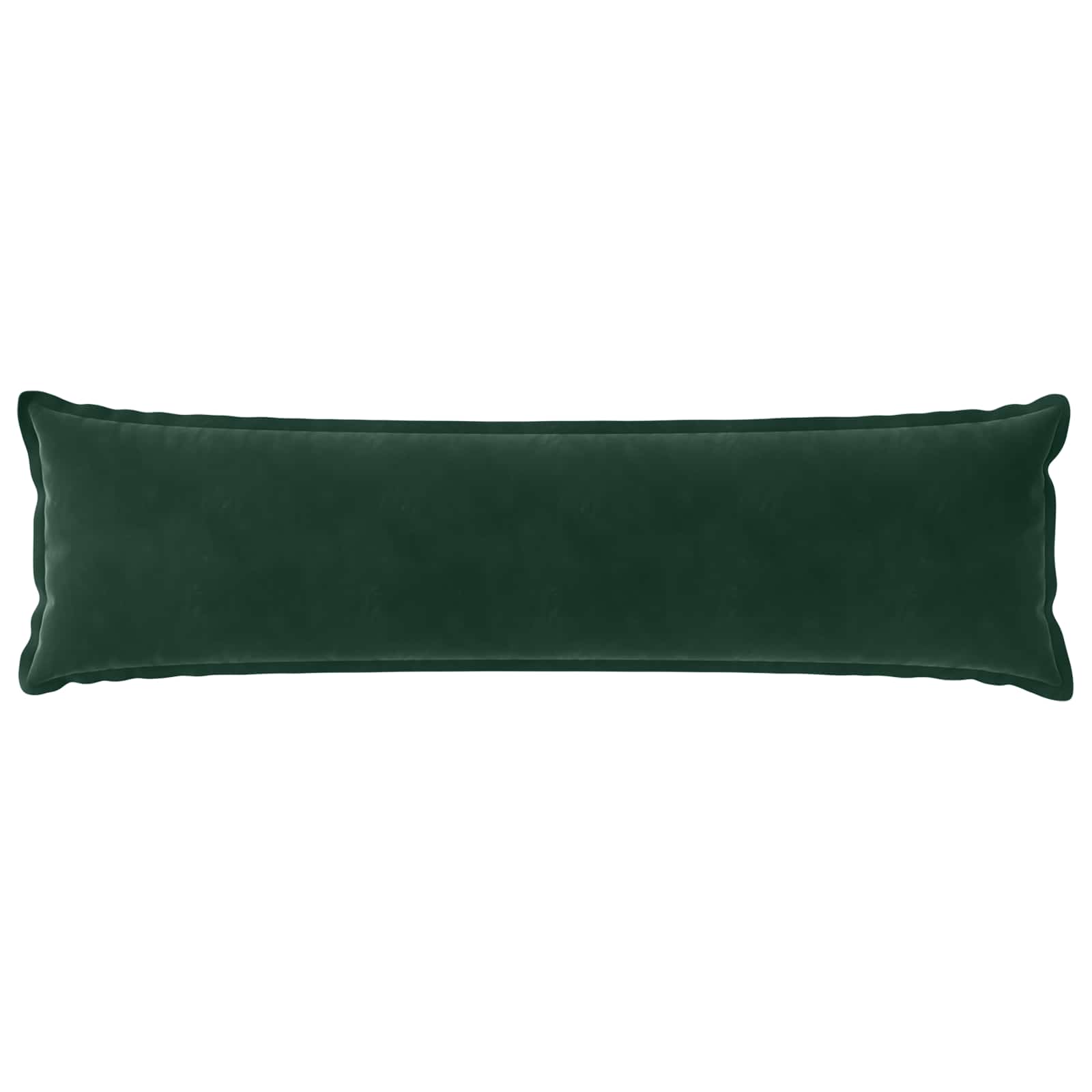 vidaXL Poszewka na poduszkę HOUTEN Ciemnozielony 40 x 145 cm Welur