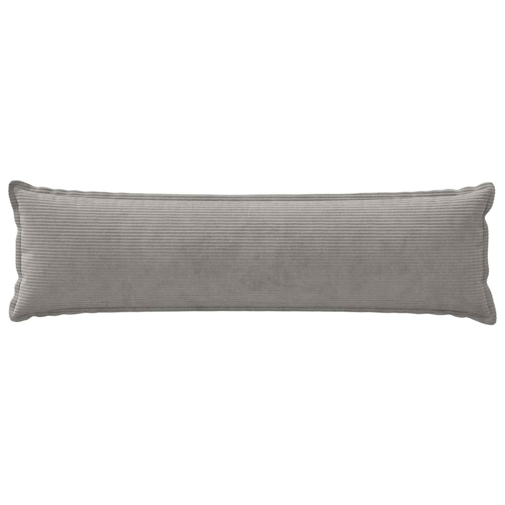 vidaXL Poszewka na poduszkę HOUTEN jasnoszary 40 x 145 cm sztruks