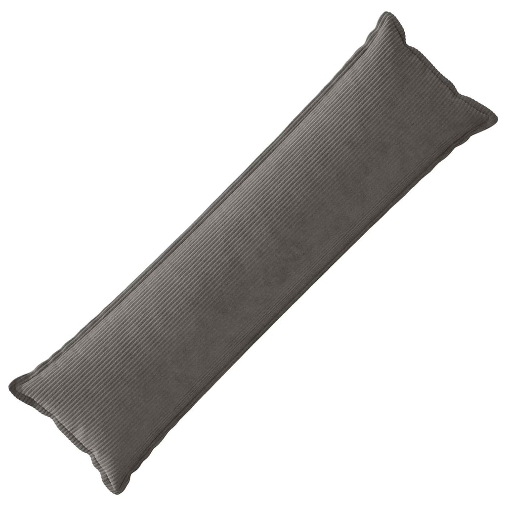 vidaXL Poszewka na poduszkę HOUTEN ciemnoszary 40 x 145 cm sztruks