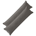 vidaXL Poszewka na poduszkę 2 szt. HOUTEN ciemnoszary 40 x 145 cm