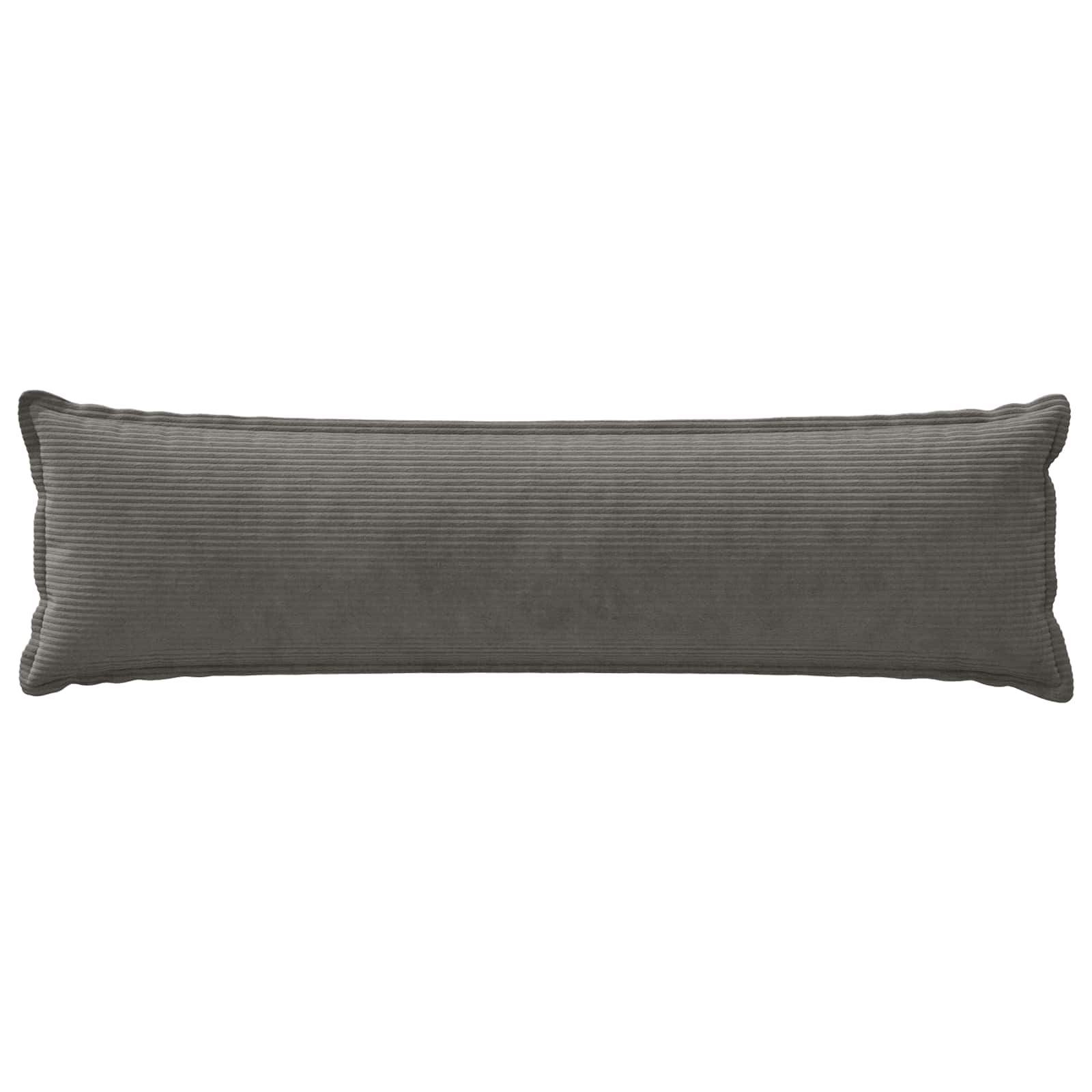 vidaXL Poszewka na poduszkę 2 szt. HOUTEN ciemnoszary 40 x 145 cm