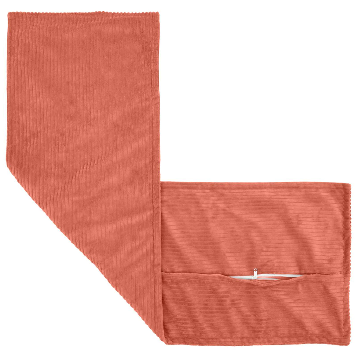 vidaXL Poszewka na poduszkę HOUTEN Czerwono-pomarańczowy 40 x 145 cm