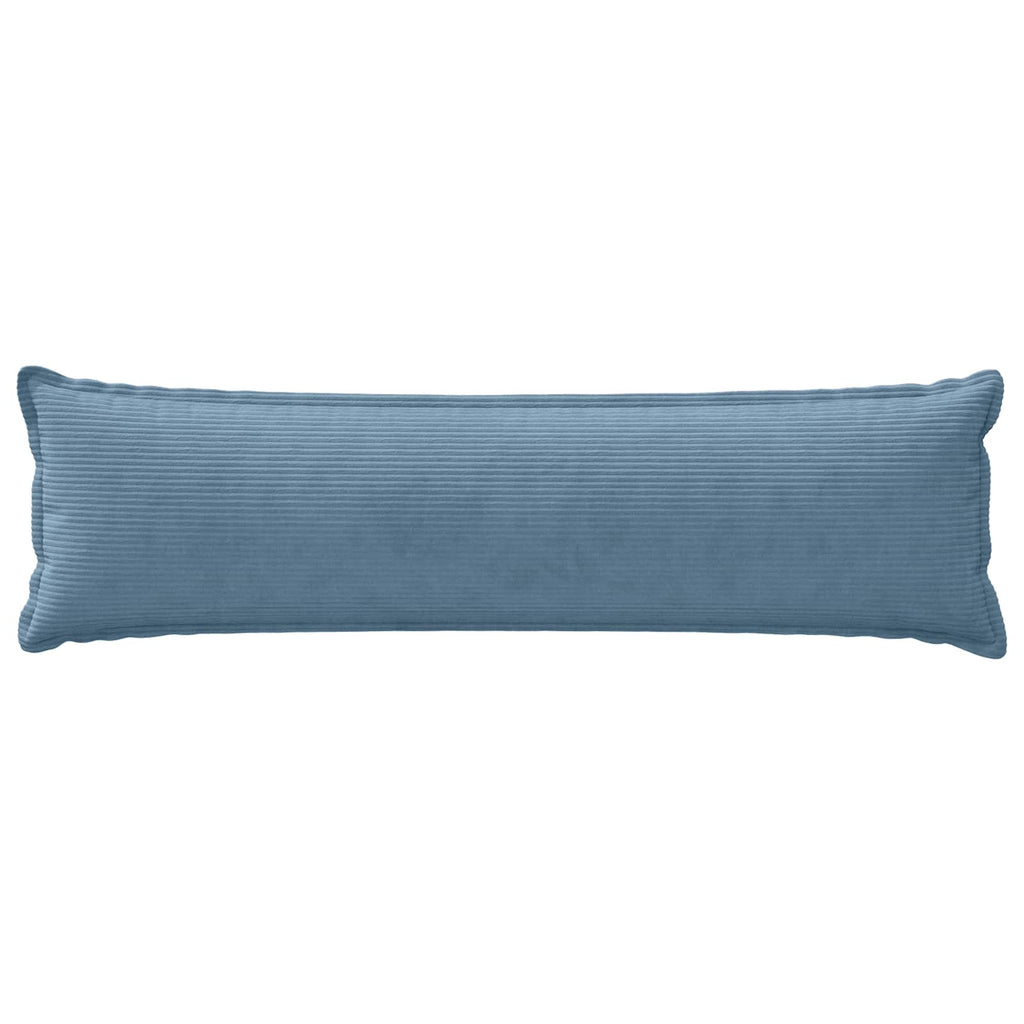 vidaXL Poszewka na poduszkę HOUTEN niebieski 40 x 145 cm sztruks