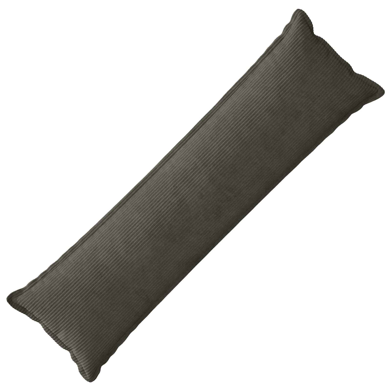 vidaXL Poszewka na poduszkę HOUTEN antracytowy 40 x 145 cm sztruks