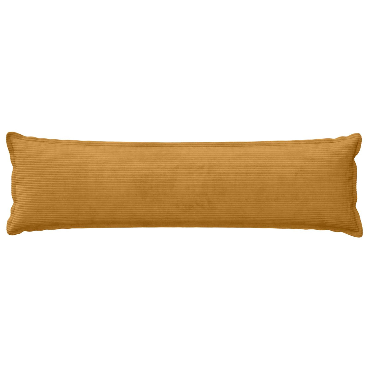 vidaXL Poszewka na poduszkę 2 szt. HOUTEN żółty 40 x 145 cm sztruks