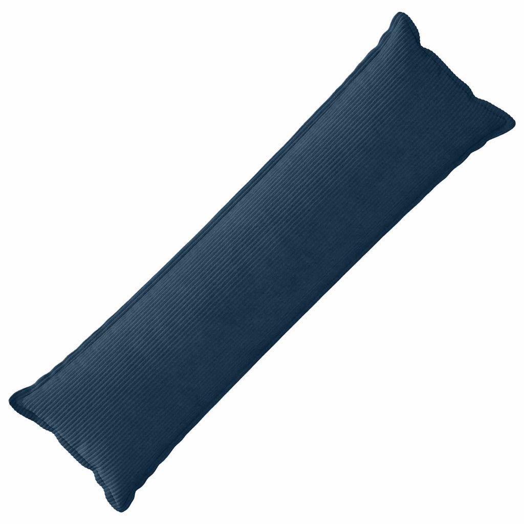 vidaXL Poszewka na poduszkę HOUTEN Granatowy 40 x 145 cm sztruks