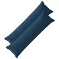 vidaXL Poszewka na poduszkę 2 szt. HOUTEN Granatowy 40 x 145 cm