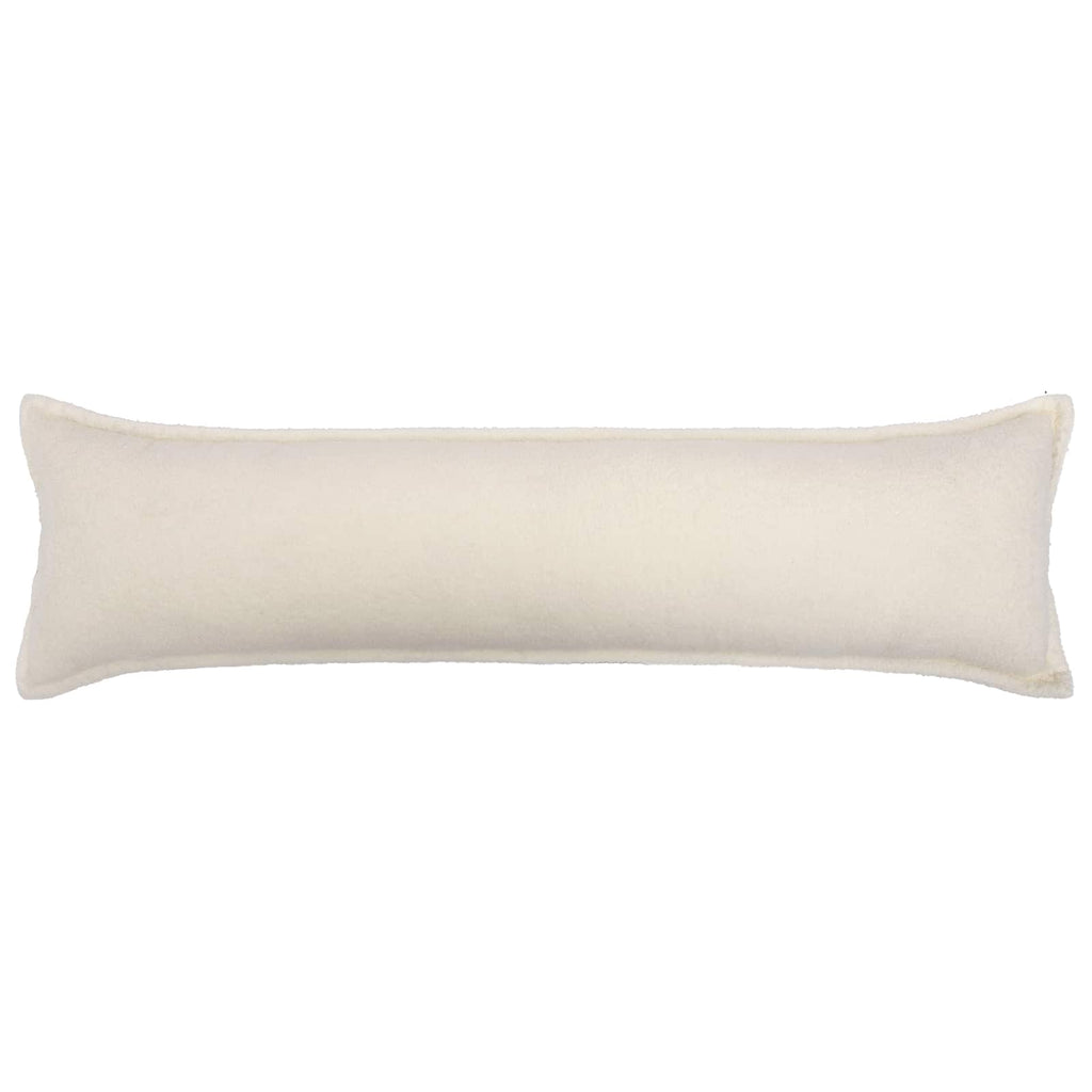 vidaXL Poszewka na poduszkę HOUTEN kremowy 40 x 145 cm Bouclé