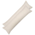 vidaXL Poszewka na poduszkę 2 pcs HOUTEN kremowy 40 x 145 cm Bouclé