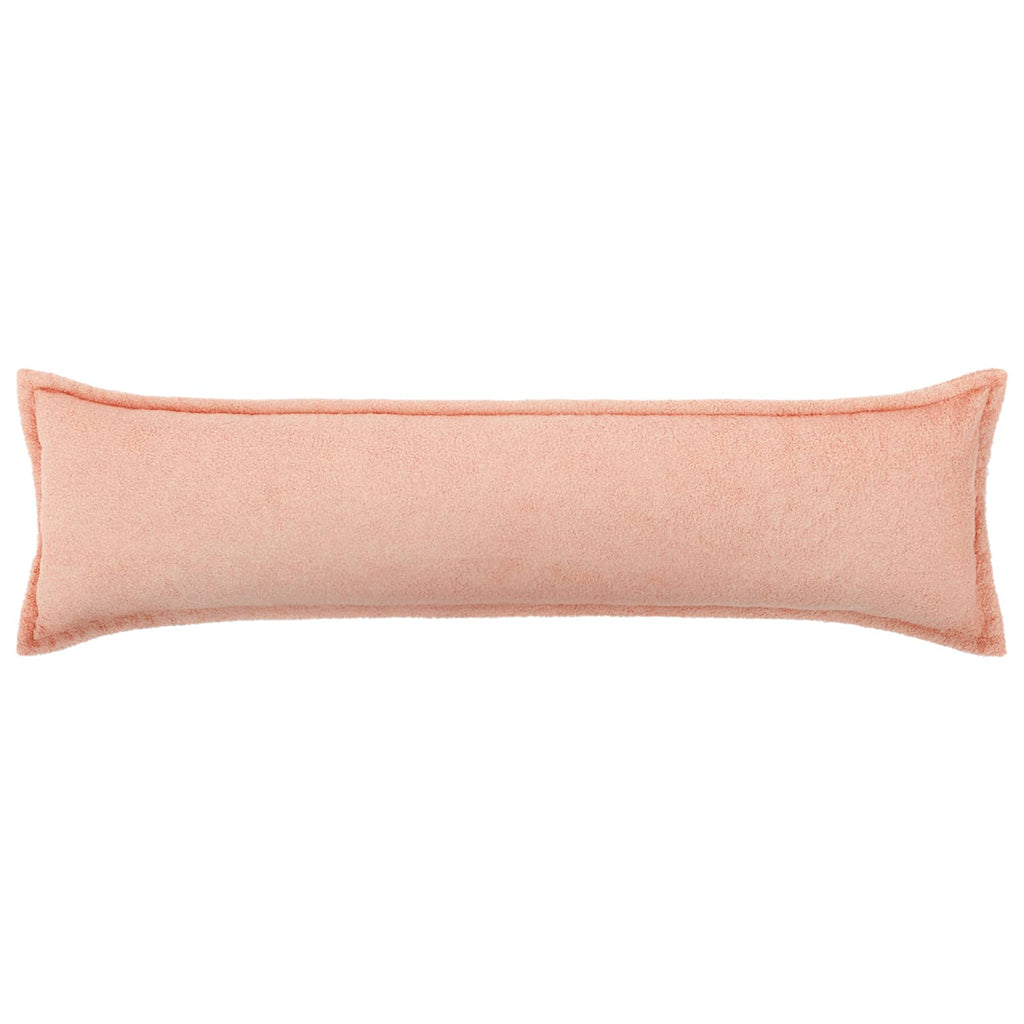 vidaXL Poszewka na poduszkę HOUTEN różowy 40 x 145 cm Bouclé