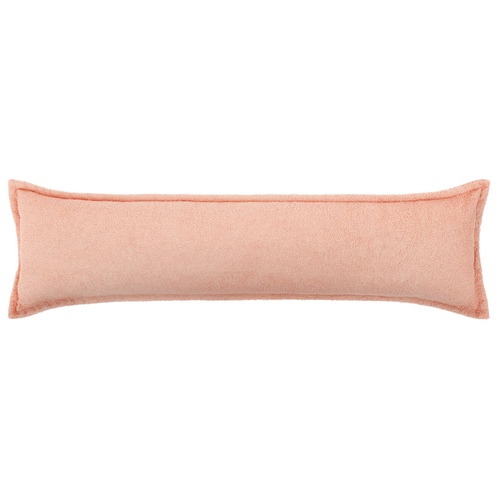 vidaXL Poszewka na poduszkę HOUTEN różowy 40 x 145 cm Bouclé