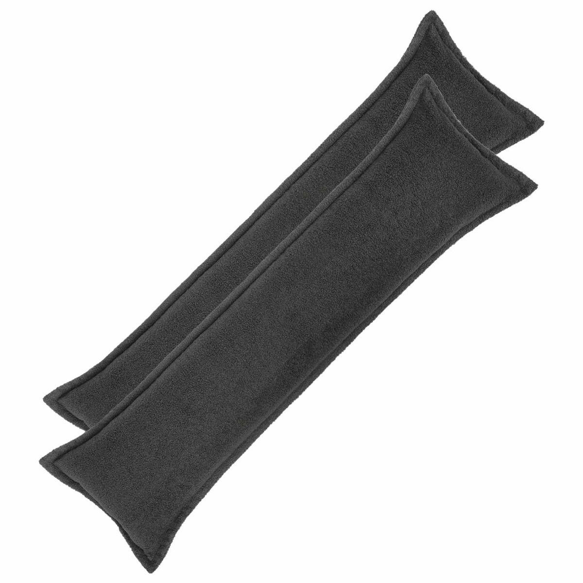 vidaXL Poszewka na poduszkę 2 pcs HOUTEN ciemnoszary 40 x 145 cm