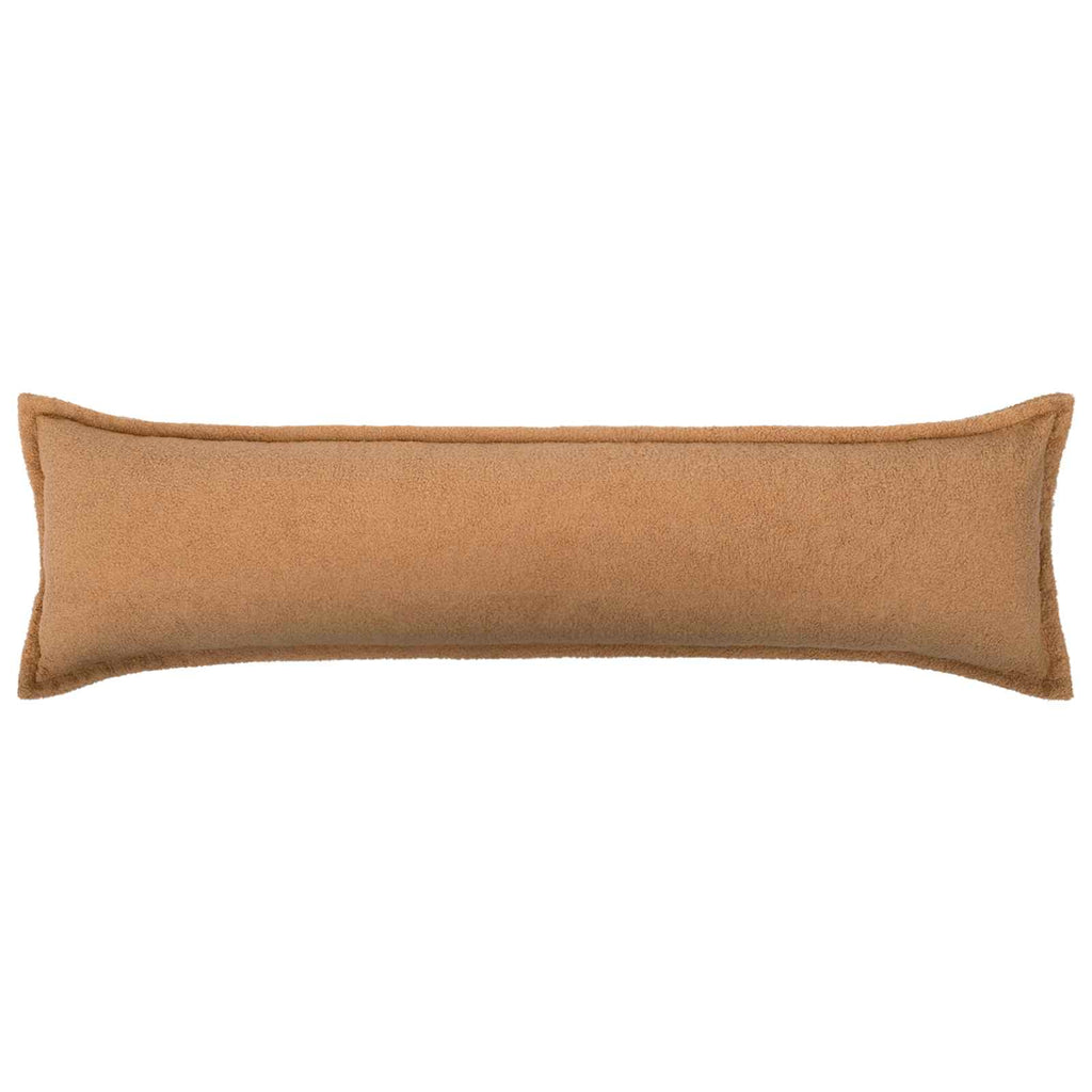 vidaXL Poszewka na poduszkę 2 pcs HOUTEN Beżowy 40 x 145 cm Bouclé