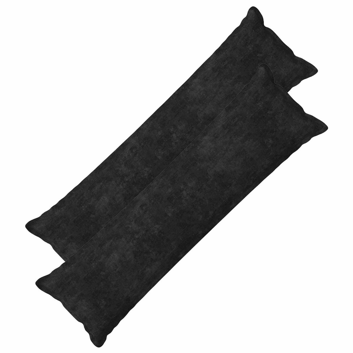 vidaXL Poszewka na poduszkę 2 szt. HOUTEN antracytowy 40 x 145 cm