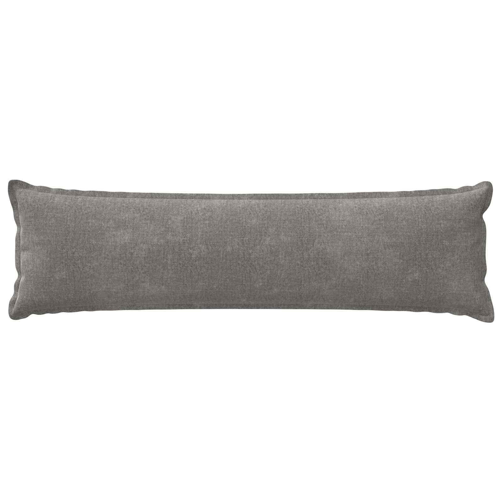 vidaXL Poszewka na poduszkę HOUTEN ciemnoszary 40 x 145 cm