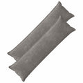 vidaXL Poszewka na poduszkę 2 pcs HOUTEN ciemnoszary 40 x 145 cm