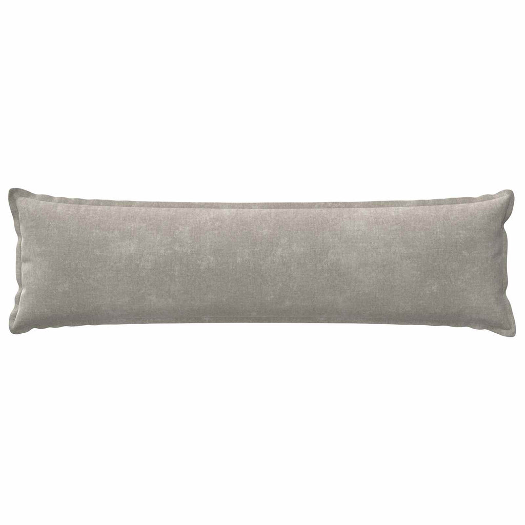 vidaXL Poszewka na poduszkę 2 pcs HOUTEN jasnoszary 40 x 145 cm